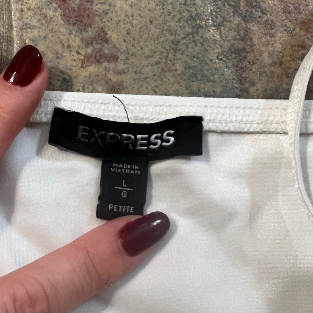 express women’s cream cut-out body suit - Picture 4 of 4